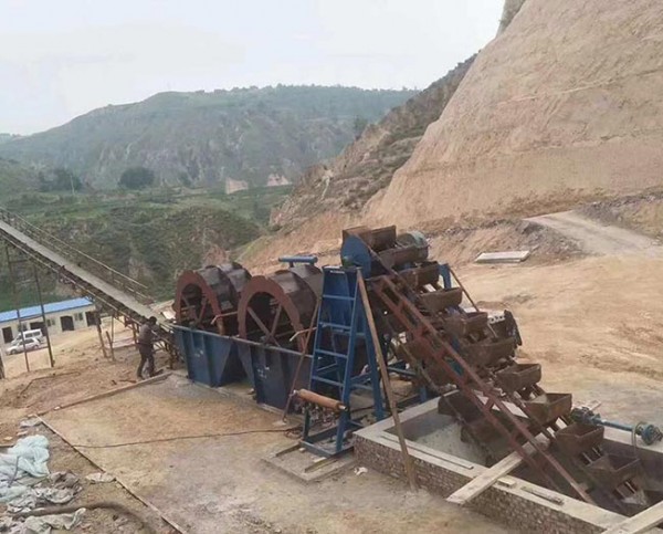 挖斗洗沙機